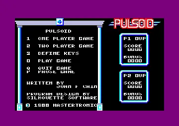 Pulsoid (UK) (1988) (Trainer) screen shot title